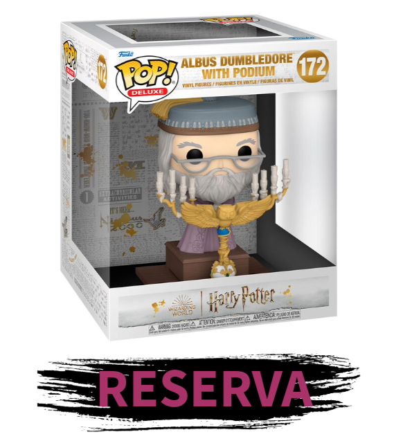 FIGURA POP! Harry Potter - Dumbledore with Podium 172