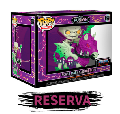 FUNKO POP!  Funko Fusion - Rides Masters of the Universe Scare Mare & Scare Glow 999