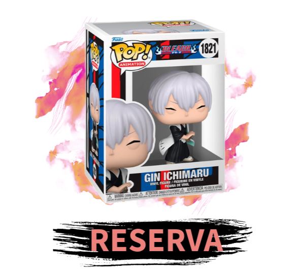 FUNKO POP! Bleach - Gin ichimaru 1821