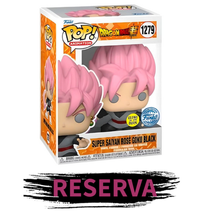 FUNKO POP! Dragon Ball Super  - Super Saiyan Rose Goku Black Exclusive 1279