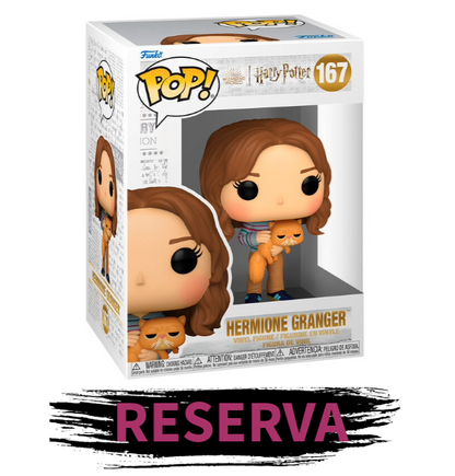 FIGURA POP! Harry Potter - Hermione Granger with Crookshanks 167