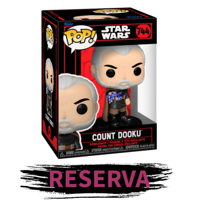 FUNKO POP! Star Wars - Count Dooku 744