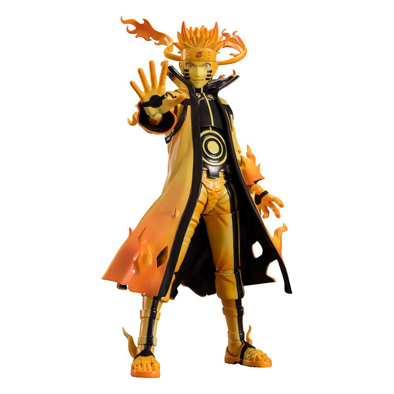 Figura Naruto Shippuden S.H Figuarts NARUTO UZUMAKI KURAMA LINK MODE 15 cm