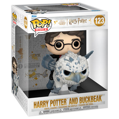 FIGURA POP! Harry Potter - Harry Potter & Buckbeak 123