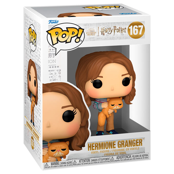 FIGURA POP! Harry Potter - Hermione Granger with Crookshanks 167