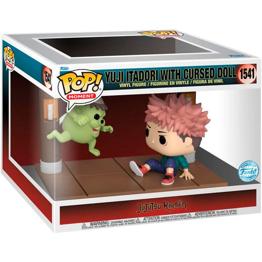 FUNKO POP Jujutsu Kaisen -Moment Yuji Itadori with Cursed Doll 1541