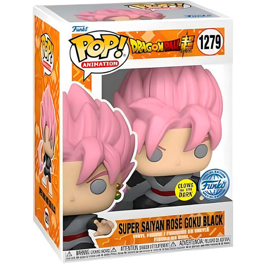 FUNKO POP! Dragon Ball Super  - Super Saiyan Rose Goku Black GITD 1279