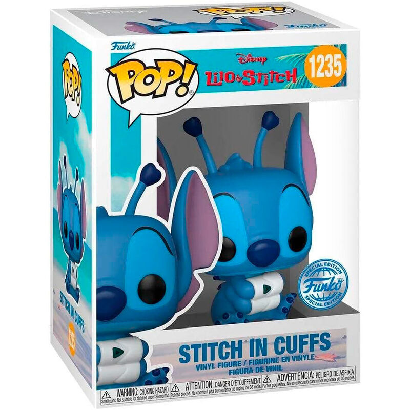 FUNKO POP! Disney Lilo & Stitch  - Stitch in Cuffs Exclusive 1235