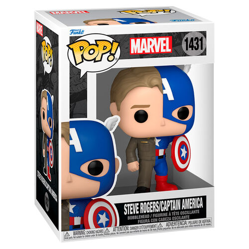 FUNKO POP! Marvel - Steve Rogers/Capitan America 1431