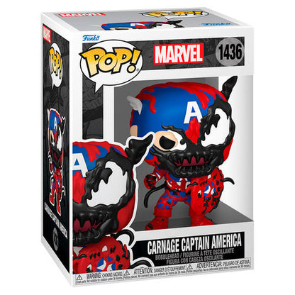 FUNKO POP! Marvel - Carnage Capitan America 1436