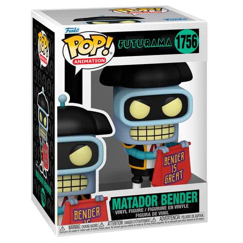 FUNKO POP! Futurama -  Matador Bender 1756