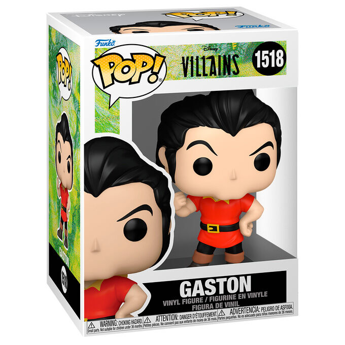 FUNKO POP! DISNEY VILLAINS -  Gaston 1518