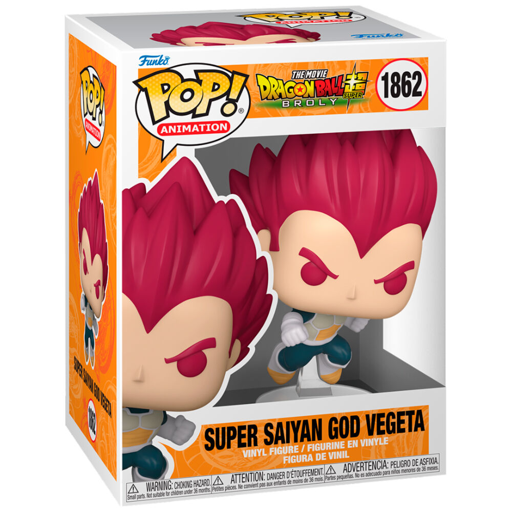 FUNKO POP! Dragon Ball Super Broly  - Super Saiyan God Vegeta 1862