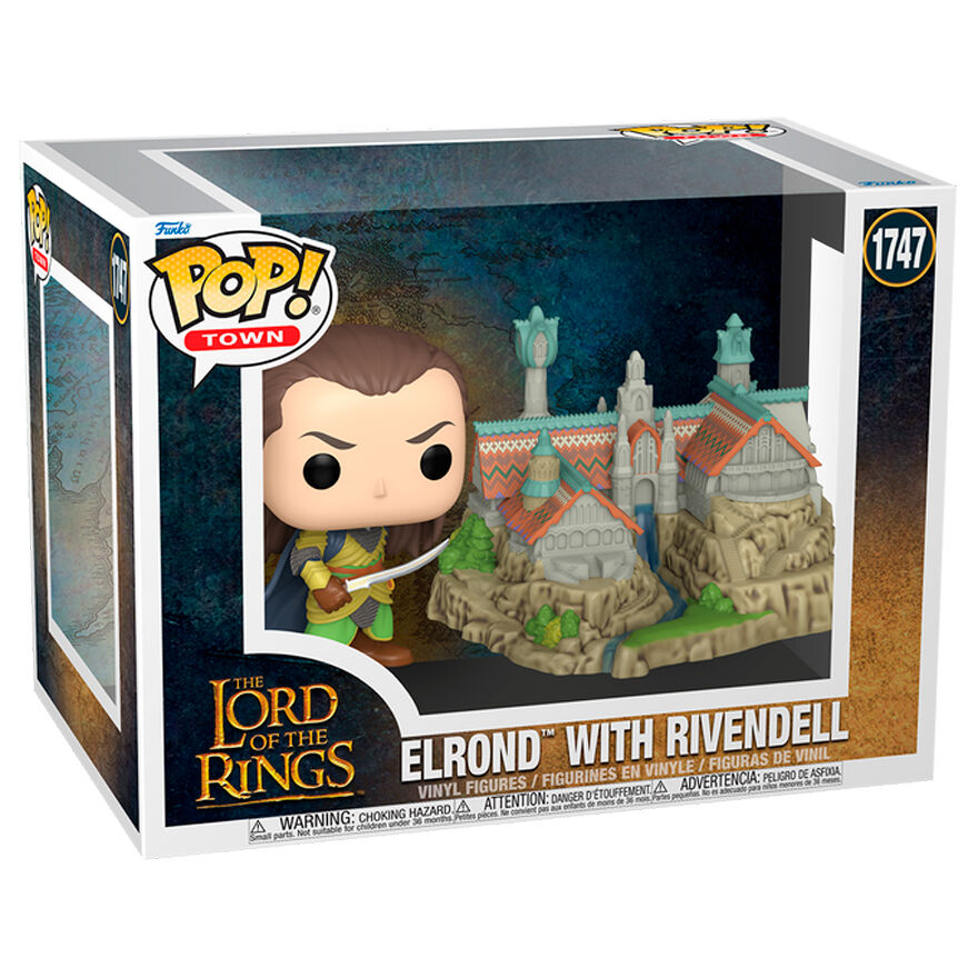 FUNKO POP! El Señor de los Anillos - Town El Señor de los Anillos Lord Elrond with Rivendell 1747