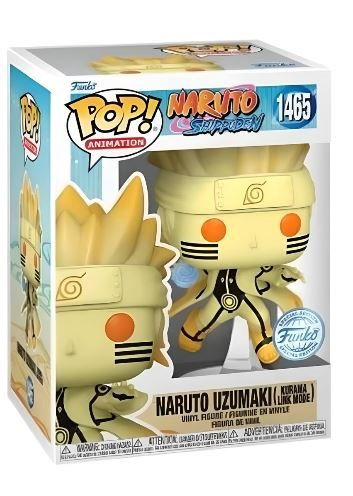 FUNKO POP! Naruto Shippuden - Naruto Uzumaki (Kurama Link Mode) 1465