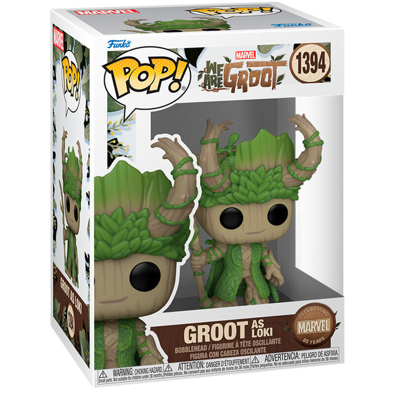 FUNKO POP! We Are Groot - Groot as Loki 1394