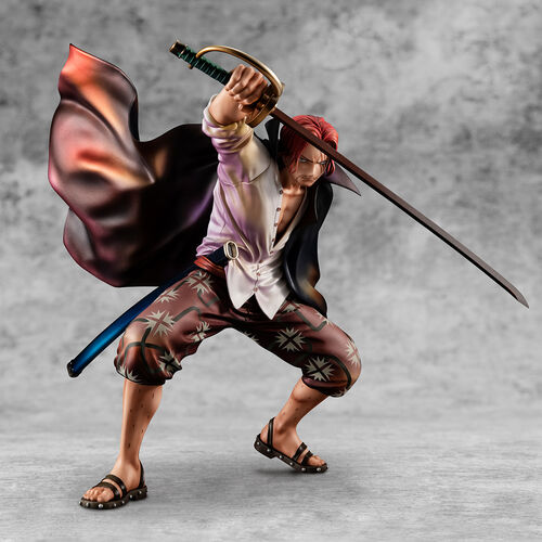 Figura de Shanks One Piece Portrait Of Pirates "Playback Memories" Red-Haired SHANKS