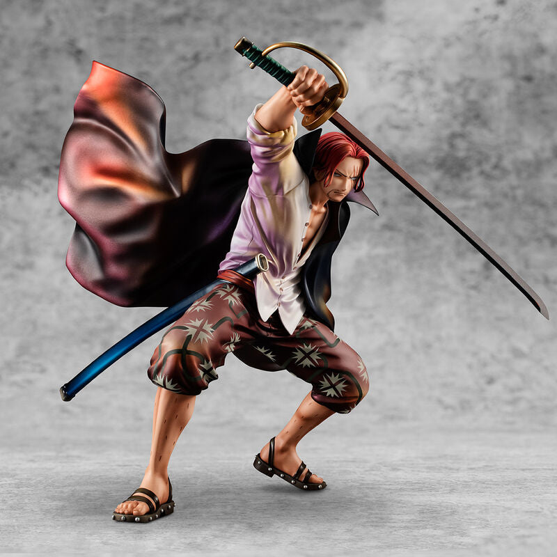 Figura de Shanks One Piece Portrait Of Pirates "Playback Memories" Red-Haired SHANKS