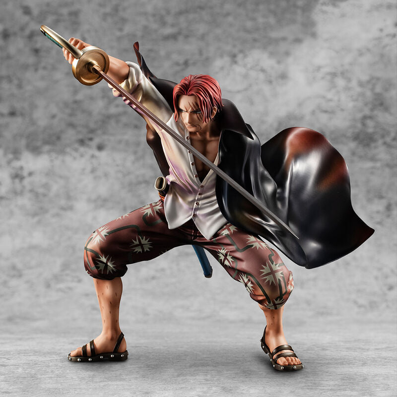 Figura de Shanks One Piece Portrait Of Pirates "Playback Memories" Red-Haired SHANKS