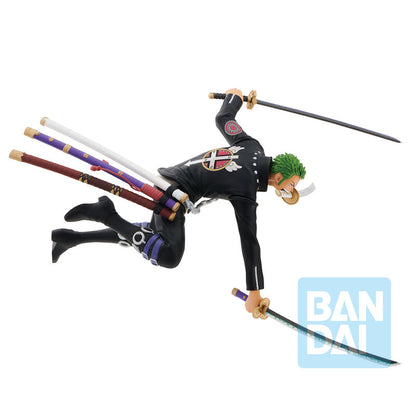 Figura de Roronoa Zoro, One Piece Ichibansho Film Red RORONOA ZORO