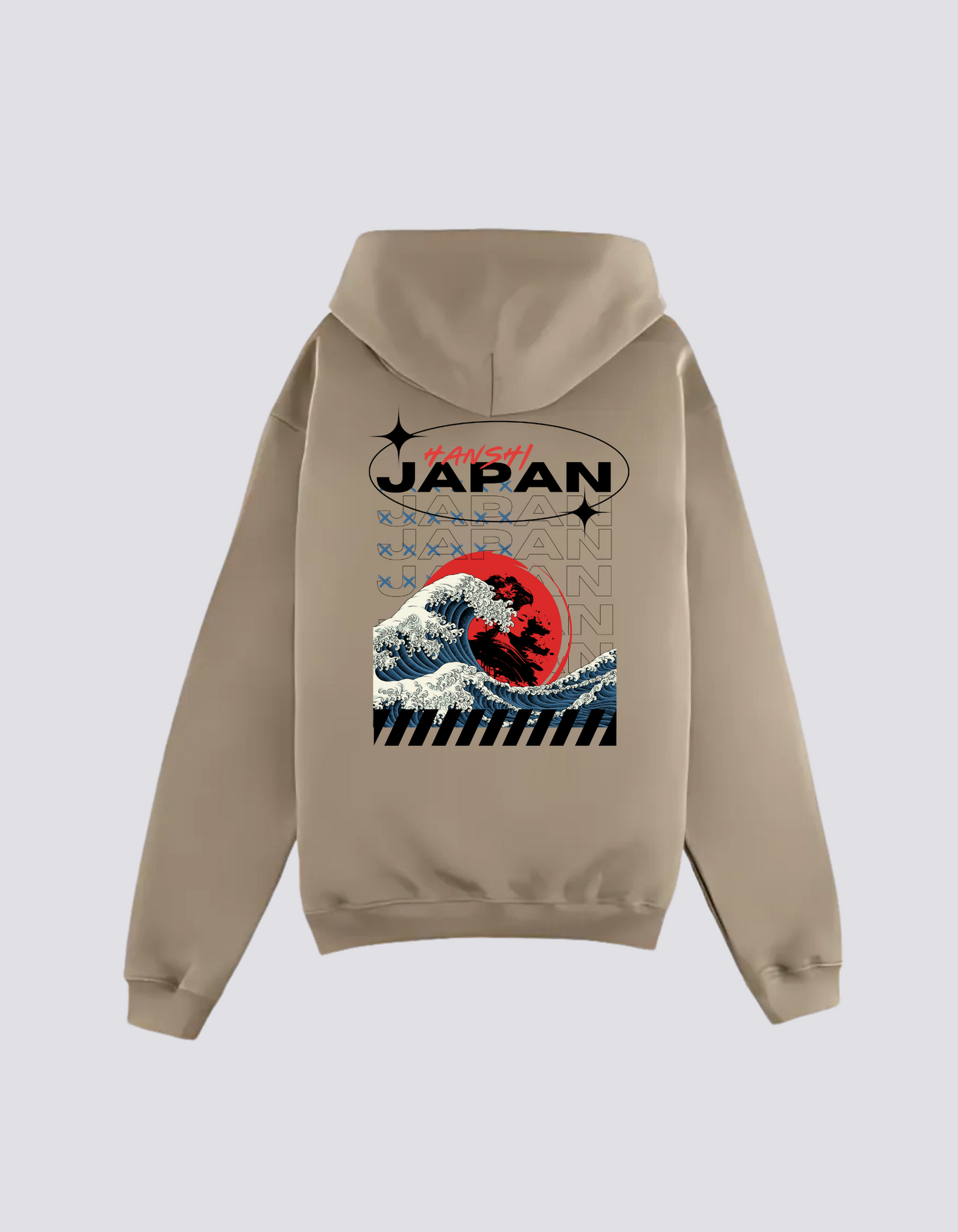 SUDADERA - 赤い波 (Akai Nami