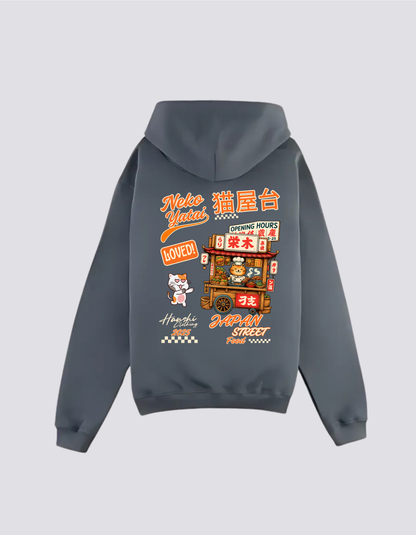 SUDADERA - 猫屋台 (Neko Yatai)