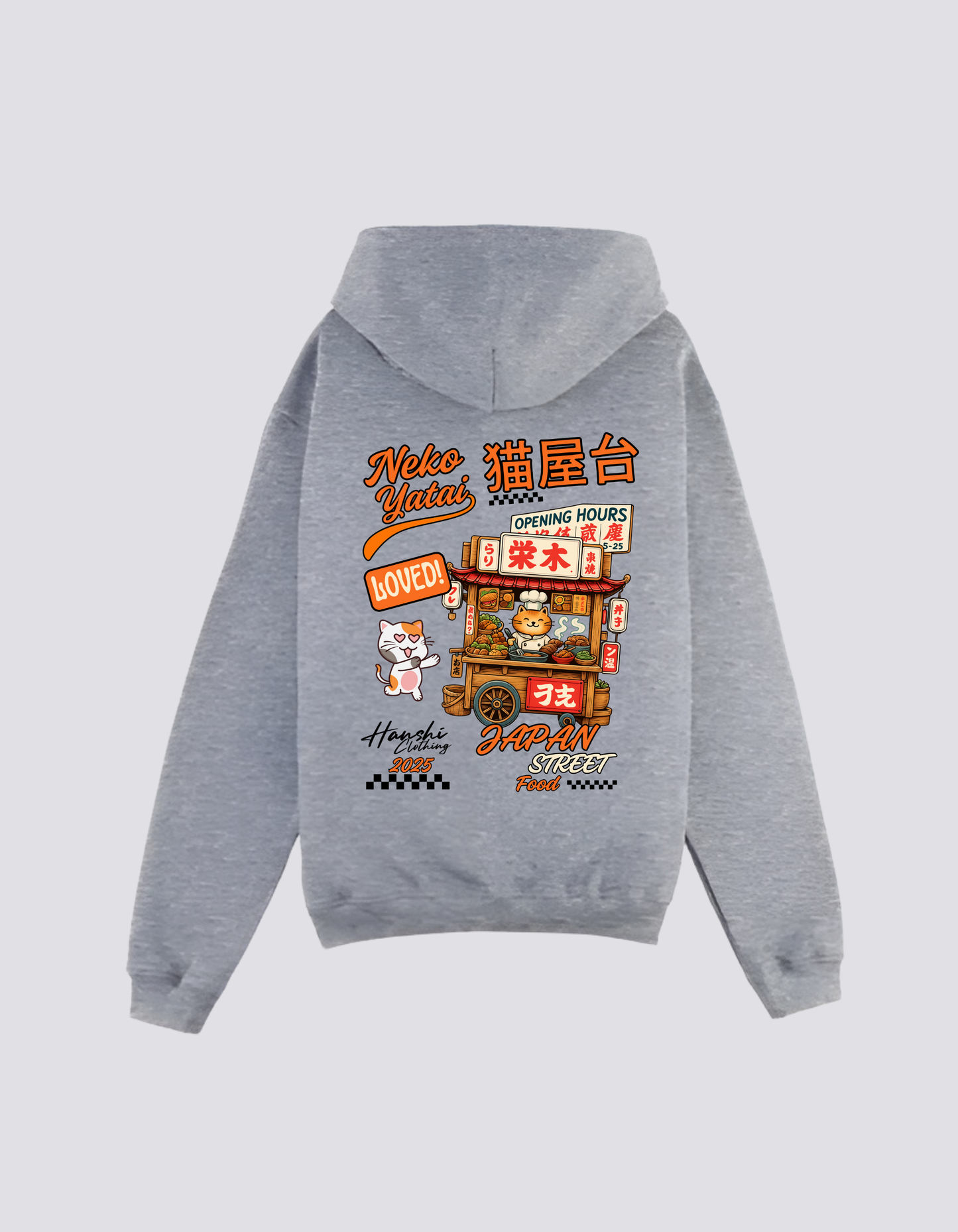 SUDADERA - 猫屋台 (Neko Yatai)