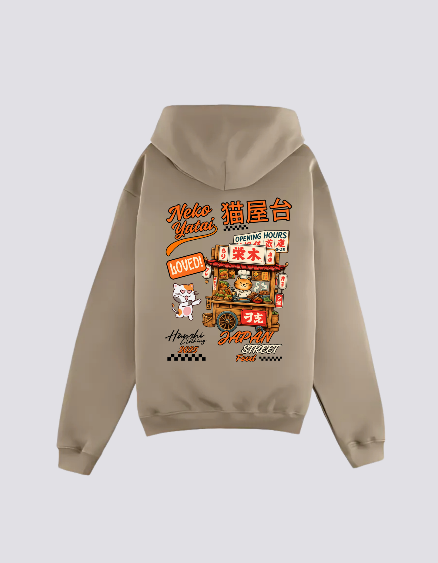 SUDADERA - 猫屋台 (Neko Yatai)
