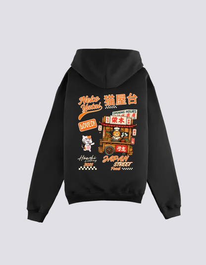 SUDADERA - 猫屋台 (Neko Yatai)